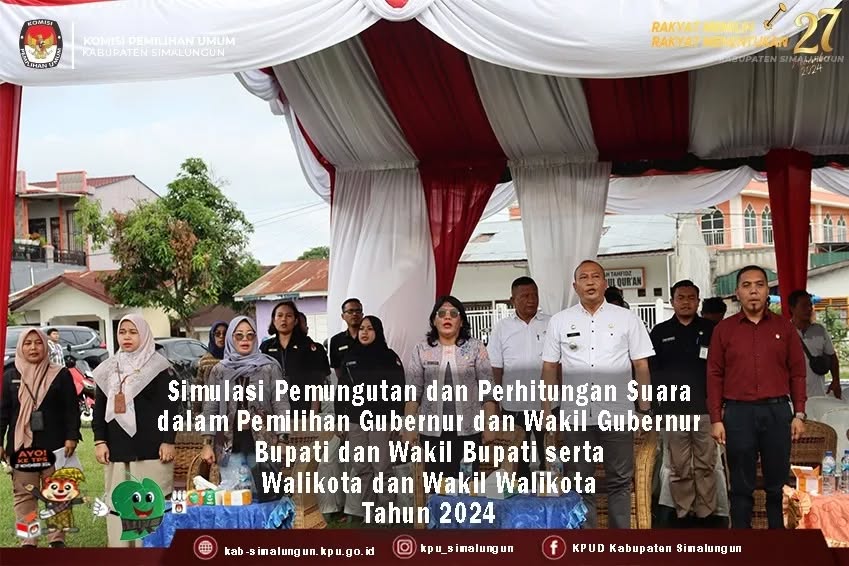 SIMULASI PENGHITUNGAN DAN PEMUNGUTAN SUARA (13/11/2024)