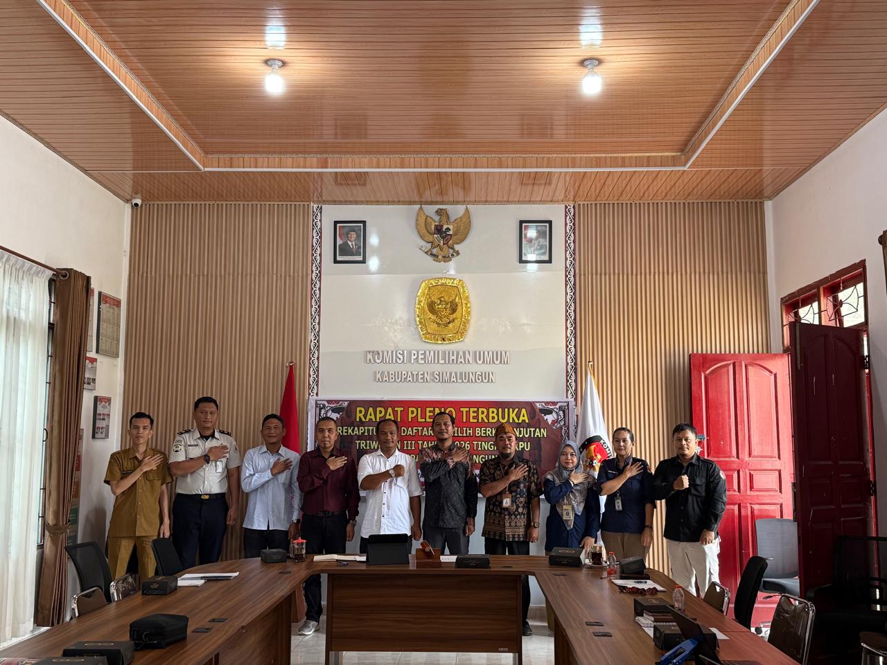 Rapat Pleno Terbuka Rekapitulasi PDPB Triwulan III Tahun 2026